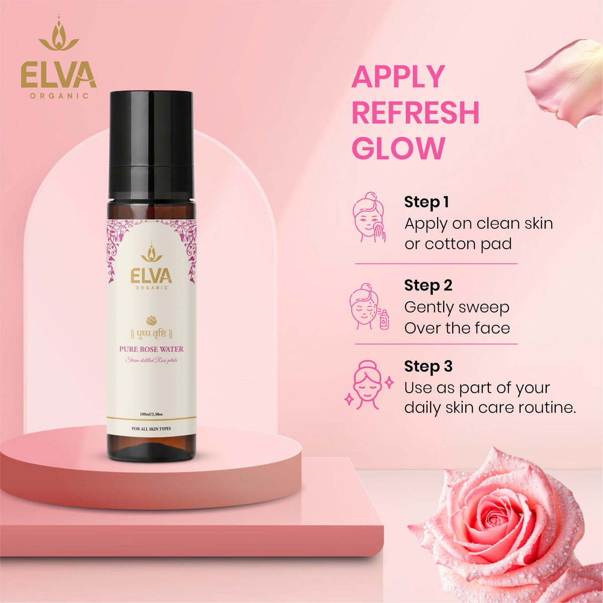 Pushpa-Vrishti Pure Rose Water